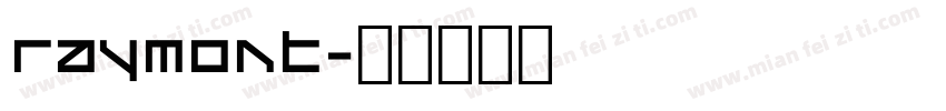 Raymont字体转换
