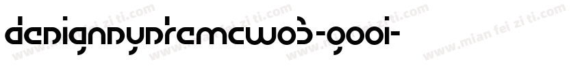 DesignSystemCW03-900I字体转换