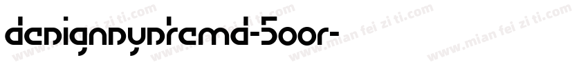 DesignSystemD-500R字体转换
