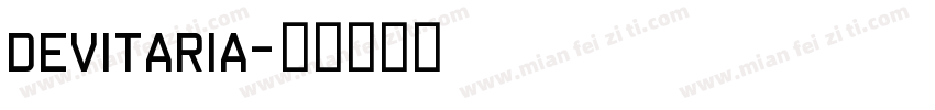 devitaria字体转换