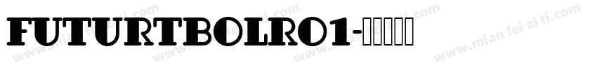 FuturTBolRo1字体转换