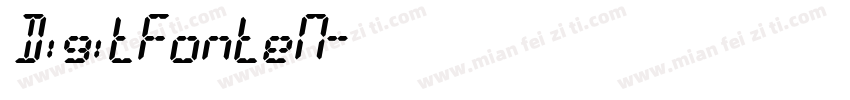 DigitFonteN字体转换