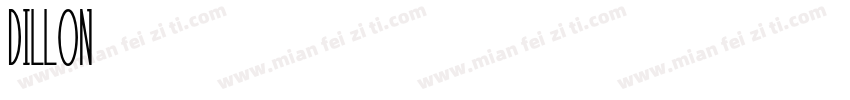 Dillon字体转换
