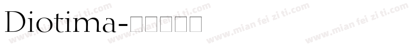 Diotima字体转换