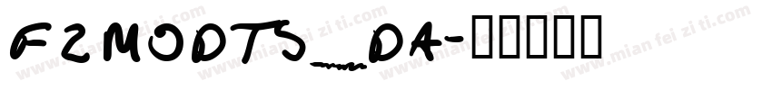 FZMODTS_DA字体转换