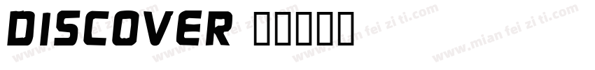 DISCOVER字体转换