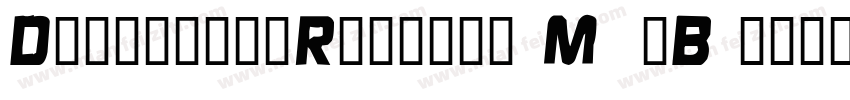 DiscotecaRounded-M5xB字体转换