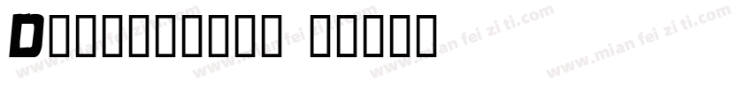 Disengaged字体转换