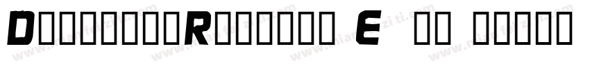 DisolutaRegular-E5xn字体转换