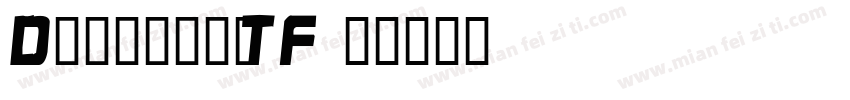 DistrictTF字体转换