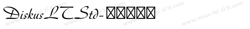 DiskusLTStd字体转换