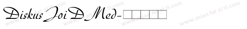DiskusJoiDMed字体转换