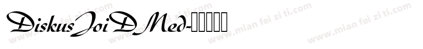 DiskusJoiDMed字体转换
