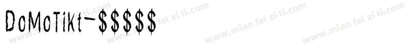 DoMoTikt字体转换