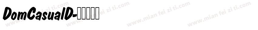 DomCasualD字体转换