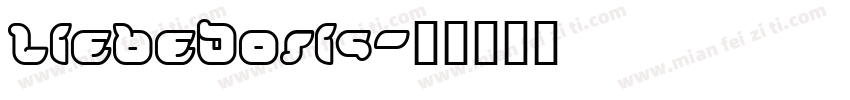 LiebeDoris字体转换