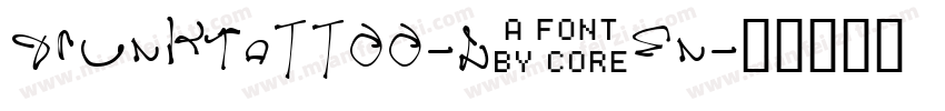 DrunkTattoo-L5En字体转换
