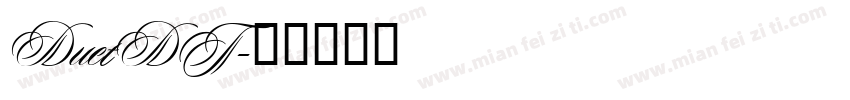 DuetDT字体转换