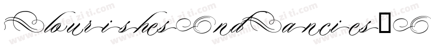 FlourishesAndFancies-Az8L字体转换