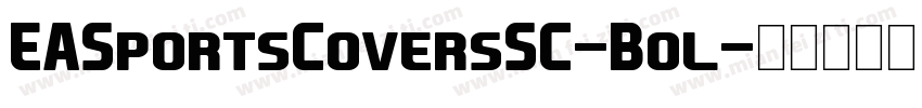 EASportsCoversSC-Bol字体转换