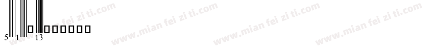 ean13字体转换