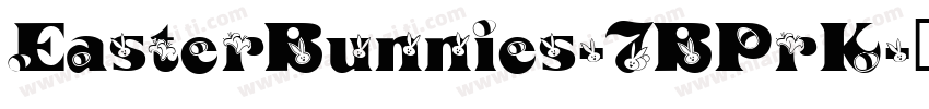 EasterBunnies-7BPrK字体转换