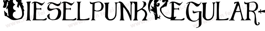 DieselpunkRegular-EgRg字体转换
