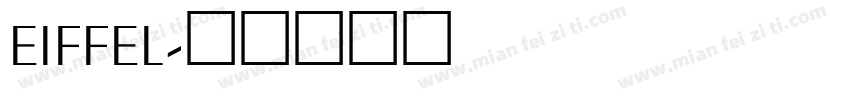 EIFFEL字体转换