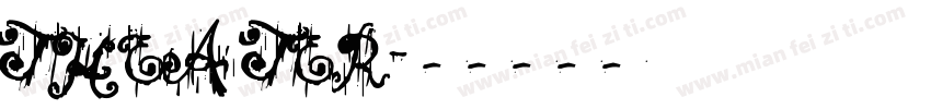 THEATER字体转换