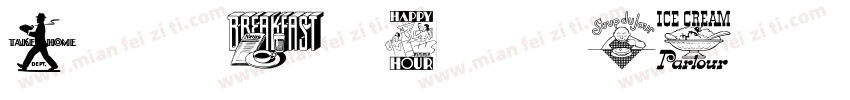 EatingYouAlive-DBjd字体转换