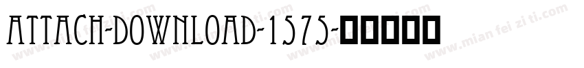 attach-download-1575字体转换