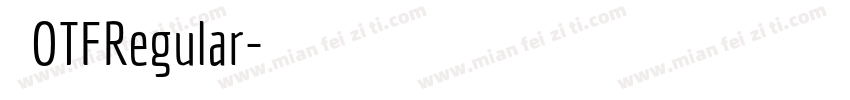 黑体OTFRegular字体转换