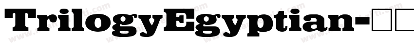 TrilogyEgyptian字体转换