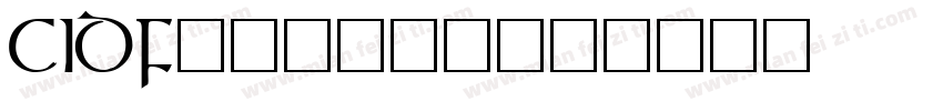 CIDFon字体转换