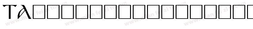 TA-karuta_el字体转换