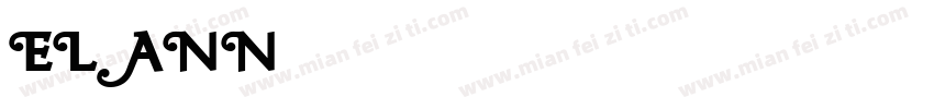ELANN字体转换