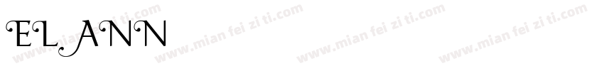 ELANN字体转换