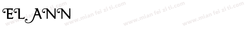 ELANN字体转换