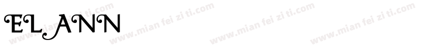ELANN字体转换