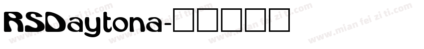 RSDaytona字体转换