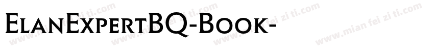 ElanExpertBQ-Book字体转换