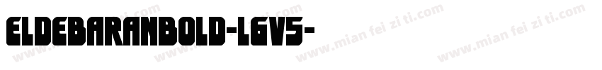 EldebaranBold-L6v5字体转换