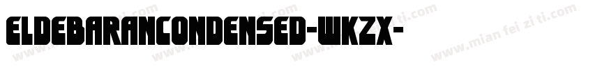 EldebaranCondensed-wKZx字体转换