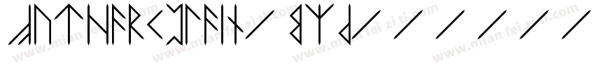 FutharkPlain-BzW8字体转换