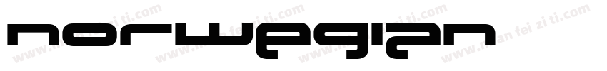 Norwegian字体转换