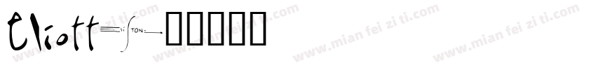 Eliott字体转换