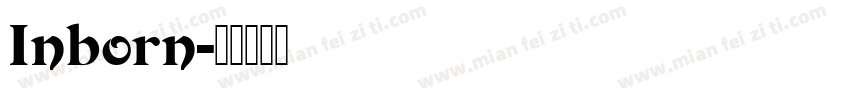 Inborn字体转换