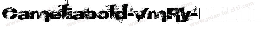 Cameliabold-vmRy字体转换