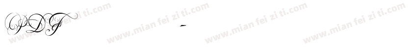 PDF嵌入字体字体转换