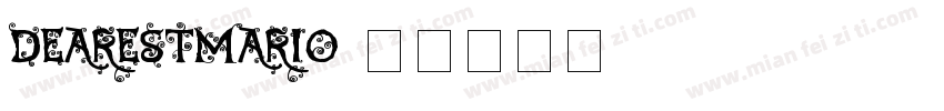 DearestMario字体转换